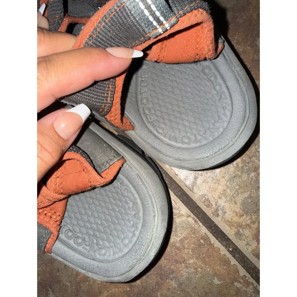 Keen Newport H2 Waterproof Sandals Mens 12 Grey Orange Hiking Shoes 1001921